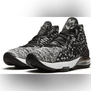 Nike Lebron 17 XVII In The Arena Black White | Men’s 9